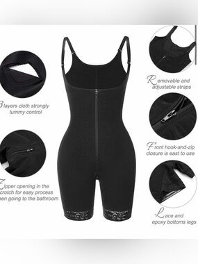 NWT shapewear waist trainer, size medium